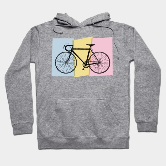 Road Bike Vintage Hoodie by TheWanderingFools